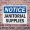 Signmission Janitorial Supplies, 10 in W x Rectangle, Plastic OS-2PACK-NS-P-710-L-13754 - alternate 4